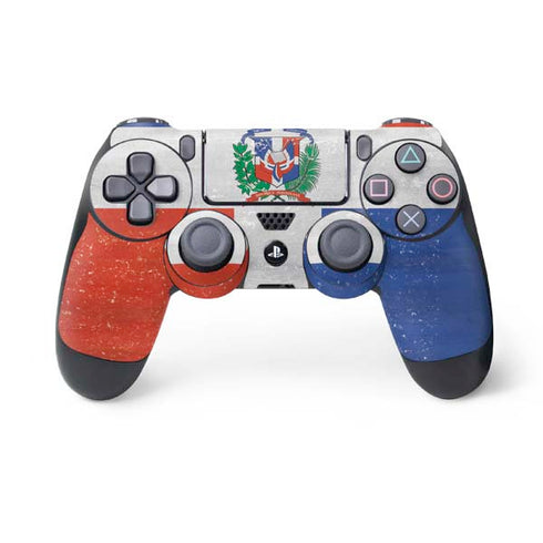 Dominican Republic Flag Faded PlayStation PS4 Skins
